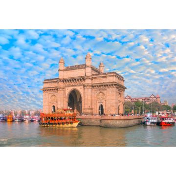 Lais Puzzle - Das Gateway of India und Boote vom Hafen aus gesehen - Mumbai, Indien - 2.000 Teile