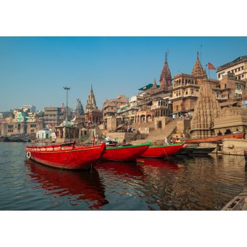 Lais Puzzle - Ghats (Ufer) am Ganges in der heiligen Hindu-Stadt Varanasi, Indien - 1.000 Teile