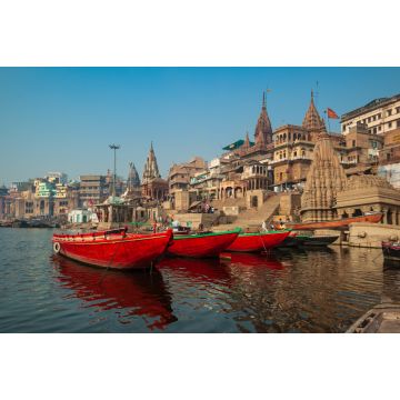 Lais Puzzle - Ghats (Ufer) am Ganges in der heiligen Hindu-Stadt Varanasi, Indien - 2.000 Teile