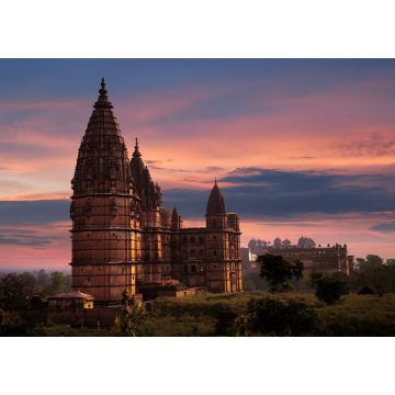 Lais Puzzle - Schöne Aussicht auf den Chaturbhuj-Tempel, Orchha, Madhya Pradesh, Indien - 1.000 Teile