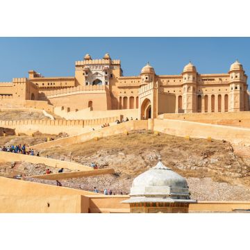 Lais Puzzle - Wunderschöne Aussicht auf das Amer Fort und den Palast, Jaipur, Indien - 1.000 Teile
