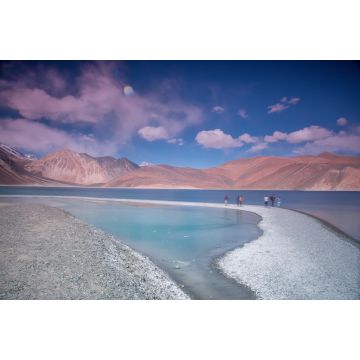 Lais Puzzle - Pangong Tso See in Ladakh, Indien - 2.000 Teile