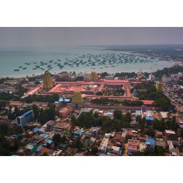 Lais Puzzle - Südindien, alter Tempel Gopura, Indien, Rameswaram - 1.000 Teile