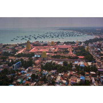 Lais Puzzle - Südindien, alter Tempel Gopura, Indien, Rameswaram - 2.000 Teile