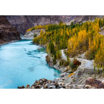 Lais Puzzle - Dorf Alchi am Indus-Fluss im Bezirk Leh in Ladakh, Indien - 1.000 Teile