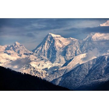 Lais Puzzle - Nahaufnahme des Kangchenjunga von Pelling in Sikkim, Indien. Der Kangchenjunga ist der dritthöchste Berg der Welt - 2.000 Teile