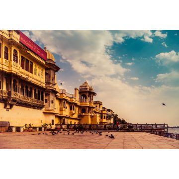 Lais Puzzle - Schöne Aufnahme des Gangaur Ghat in Udaipur, Indien - 2.000 Teile