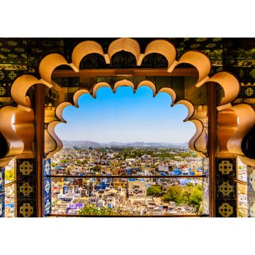 Lais Puzzle - Schöne Aufnahme von Udaipur aus dem Fenster des Stadtpalastes - 1.000 Teile