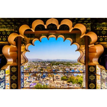 Lais Puzzle - Schöne Aufnahme von Udaipur aus dem Fenster des Stadtpalastes - 2.000 Teile