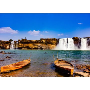Lais Puzzle - Chitrakote-Wasserfälle am Indravati-Fluss in Bastar, Chhattisgarh. Größter Wasserfall, bekannt als Niagara von Indien - 1.000 Teile