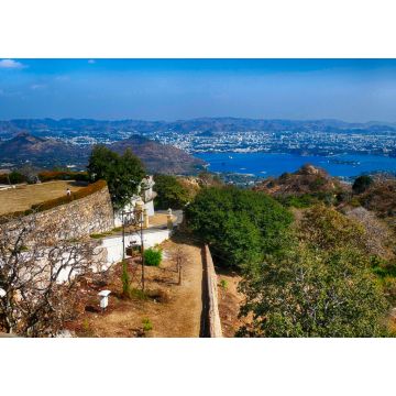 Lais Puzzle - Palast oberhalb von Udaipur in Rajasthan, Indien - 1.000 Teile