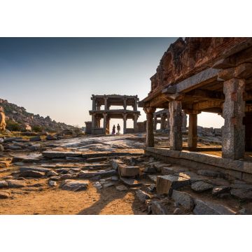Lais Puzzle - Ruinen der alten Zivilisation des Vijayanagara-Reiches in Hampi, Karnataka, Indien - 1.000 Teile
