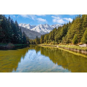 Lais Puzzle - Malerischer Bergsee mit Kailash-Himalaya-Landschaft bei Narkanda, Himachal Pradesh, Indien - 2.000 Teile