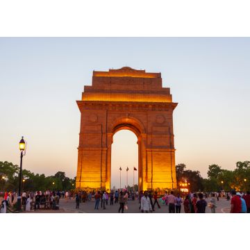 Lais Puzzle - Sonnenuntergang am India Gate, Neu-Delhi, Indien - 1.000 Teile