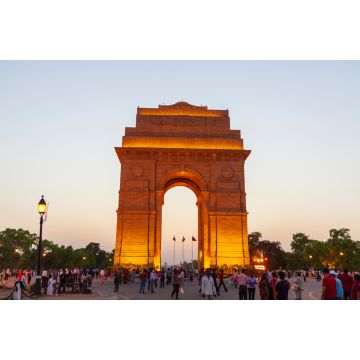 Lais Puzzle - Sonnenuntergang am India Gate, Neu-Delhi, Indien - 2.000 Teile