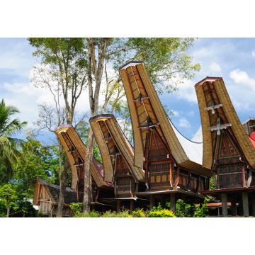 Lais Puzzle - Indonesien, Sulawesi, Tana Toraja, Traditionelles Dorf - 1.000 Teile