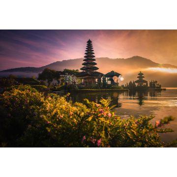Lais Puzzle - Pura Ulun Danu Bratan, Hindu-Tempel am Bratan-See bei Sonnenaufgang in Bali, Indonesien - 2.000 Teile