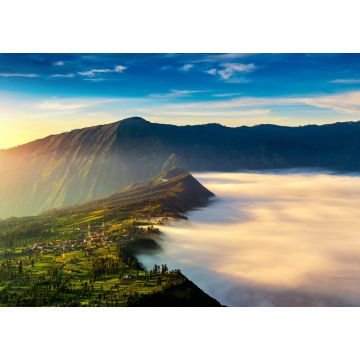 Lais Puzzle - Cemoro lawang Dorf am Morgen im Bromo tengger semeru Nationalpark, Ost Java, Indonesien - 1.000 Teile