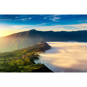 Lais Puzzle - Cemoro lawang Dorf am Morgen im Bromo tengger semeru Nationalpark, Ost Java, Indonesien - 2.000 Teile