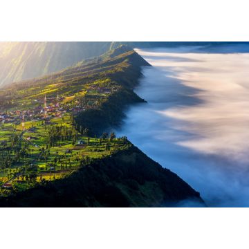 Lais Puzzle - Cemoro lawang Dorf am Morgen im Bromo tengger semeru Nationalpark, Ost-Java, Indonesien - 2.000 Teile