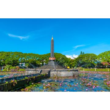 Lais Puzzle - Tugu Malang (Alun-alun Bunder) als wichtigstes Wahrzeichen und touristisches Symbol der Stadt Malang in Ost-Java, Indonesien - 2.000 Teile