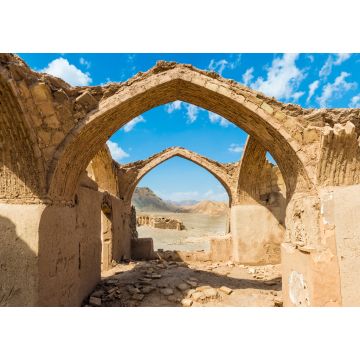 Lais Puzzle - Ruinen von Ritualgebäuden in der Nähe des zoroastrischen Turms des Schweigens Dakhmeh, Yazd, Iran - 1.000 Teile