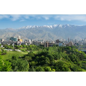 Lais Puzzle - Blick auf den nördlichen Bereich von Teheran, der Hauptstadt des Iran, mit der Alborz-Gebirgskette im Hintergrund - 2.000 Teile