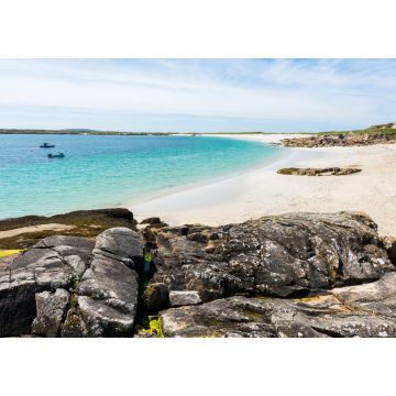 Lais Puzzle - Landschaften von Irland. Weißer Sand aus Rundstein, Connemara in der Grafschaft Galway - 1.000 Teile