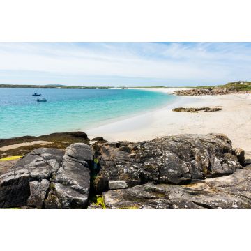 Lais Puzzle - Landschaften von Irland. Weißer Sand aus Rundstein, Connemara in der Grafschaft Galway - 2.000 Teile