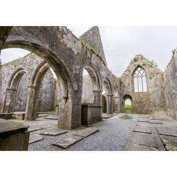 Lais Puzzle - Landschaften von Irland. Ruinen des Klosters von Ross in der Grafschaft Galway - 1.000 Teile