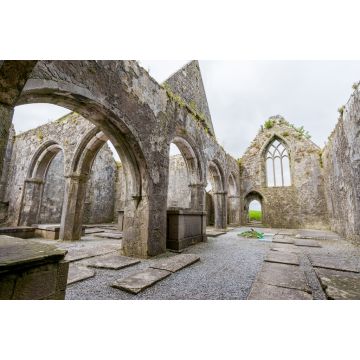 Lais Puzzle - Landschaften von Irland. Ruinen des Klosters von Ross in der Grafschaft Galway - 2.000 Teile