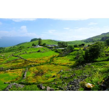Lais Puzzle - Malerische grüne Hügel und Felder entlang des Ring of Kerry, in der Nähe des Killarney National Park, Irland - 2.000 Teile