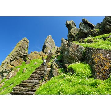 Lais Puzzle - Skellig Michael oder Great Skellig, Heimat der Ruinen eines christlichen Klosters. Bewohnt von einer Vielzahl von Seevögeln. UNESCO-Welterbestätte, Irland - 1.000 Teile