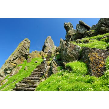 Lais Puzzle - Skellig Michael oder Great Skellig, Heimat der Ruinen eines christlichen Klosters. Bewohnt von einer Vielzahl von Seevögeln. UNESCO-Welterbestätte, Irland - 2.000 Teile