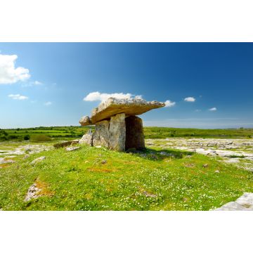 Lais Puzzle - Poulnabrone Dolmen, ein neolithisches Portalgrab, Touristenattraktion in den Burren, County Clare, Irland - 2.000 Teile
