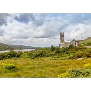 Lais Puzzle - Die Ruinen der verlassenen Dunlewey Church in der Grafschaft Donegal, Irland - 1.000 Teile