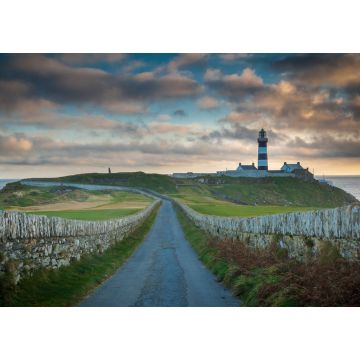 Lais Puzzle - Alte irische Landstraße, die zum Leuchtturm am Old Head of Kinsale Golf Course führt - 1.000 Teile