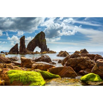 Lais Puzzle - Crohy Head Meeresbogen. Co. Donegal, Irland Dieser Meeresbogen ist als The Breeches bekannt und befindet sich bei Crohy Head an der Nordwestküste Irlands in der Grafschaft Donegal - 2.000 Teile