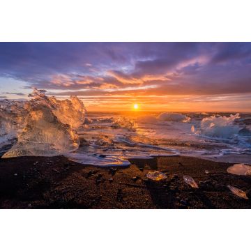 Lais Puzzle - Eis am Strand von Jokulsarlon - Südostisland - 2.000 Teile