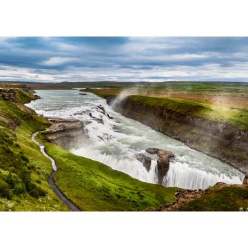 Lais Puzzle - schöner Wasserfall Gullfoss, berühmte Sehenswürdigkeit in Island - 1.000 Teile