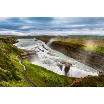 Lais Puzzle - schöner Wasserfall Gullfoss, berühmte Sehenswürdigkeit in Island - 2.000 Teile