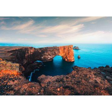 Lais Puzzle - Einzigartiger Basaltbogen am Dyrholaey-Kap. Naturschutzgebiet, Island - 1.000 Teile