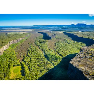 Lais Puzzle - Canyon Asbyrgi im Nationalpark Jokulsargljufur, Island - 1.000 Teile