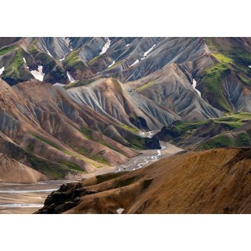 Lais Puzzle - Vulkanische Berge von Landmannalaugar im Naturschutzgebiet Fjallabak. Island - 1.000 Teile
