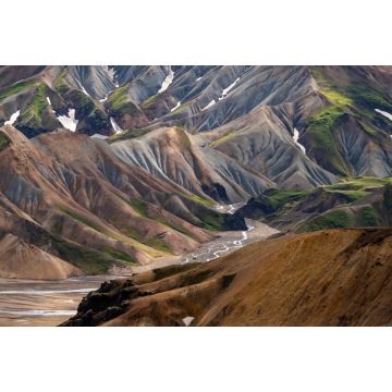 Lais Puzzle - Vulkanische Berge von Landmannalaugar im Naturschutzgebiet Fjallabak. Island - 2.000 Teile