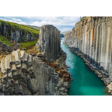 Lais Puzzle - Studlagil Basalt-Canyon, Island. Eine der epischsten und wunderbarsten Natursehenswürdigkeiten in Island - 1.000 Teile