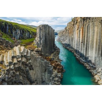 Lais Puzzle - Studlagil Basalt-Canyon, Island. Eine der epischsten und wunderbarsten Natursehenswürdigkeiten in Island - 2.000 Teile