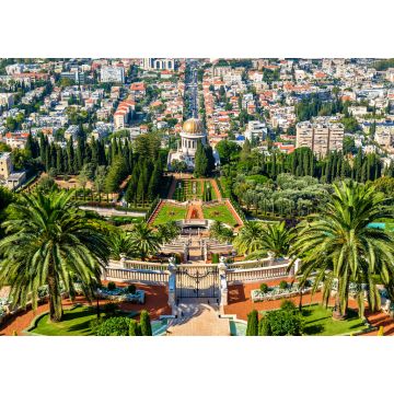 Lais Puzzle - Blick über die Bahai-Gärten in Haifa - 1.000 Teile