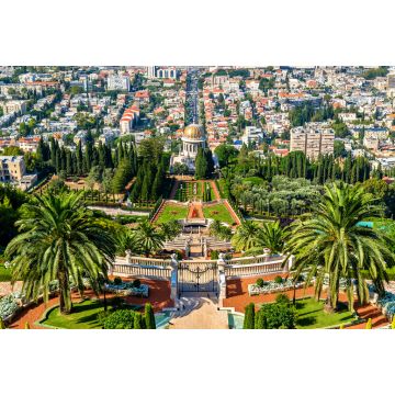 Lais Puzzle - Blick über die Bahai-Gärten in Haifa - 2.000 Teile