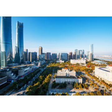 Lais Puzzle - Skyline der Türme von Tel Aviv und Israel in der Luft - 1.000 Teile
